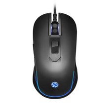 HP Wired Gaming Mouse 2400 MAX DPI RGB (BLACK WHITE) 2
