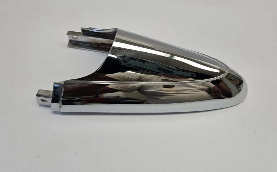 Dodge Coronet 1959 panel de cuarto lateral derecho del pasajero moldura cromada 1846632 nuevo de stock Foto 4 de 4