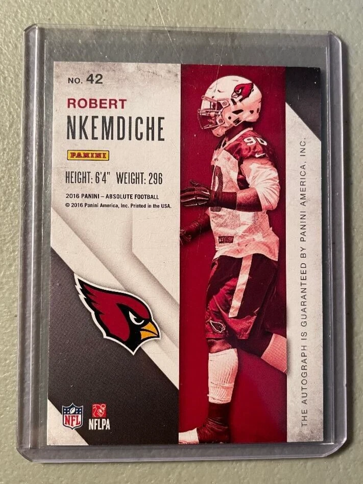 2016 Panini Absolute Robert Nkemdiche Rookie Auto Card #42 #086/250 - Image 2 of 2