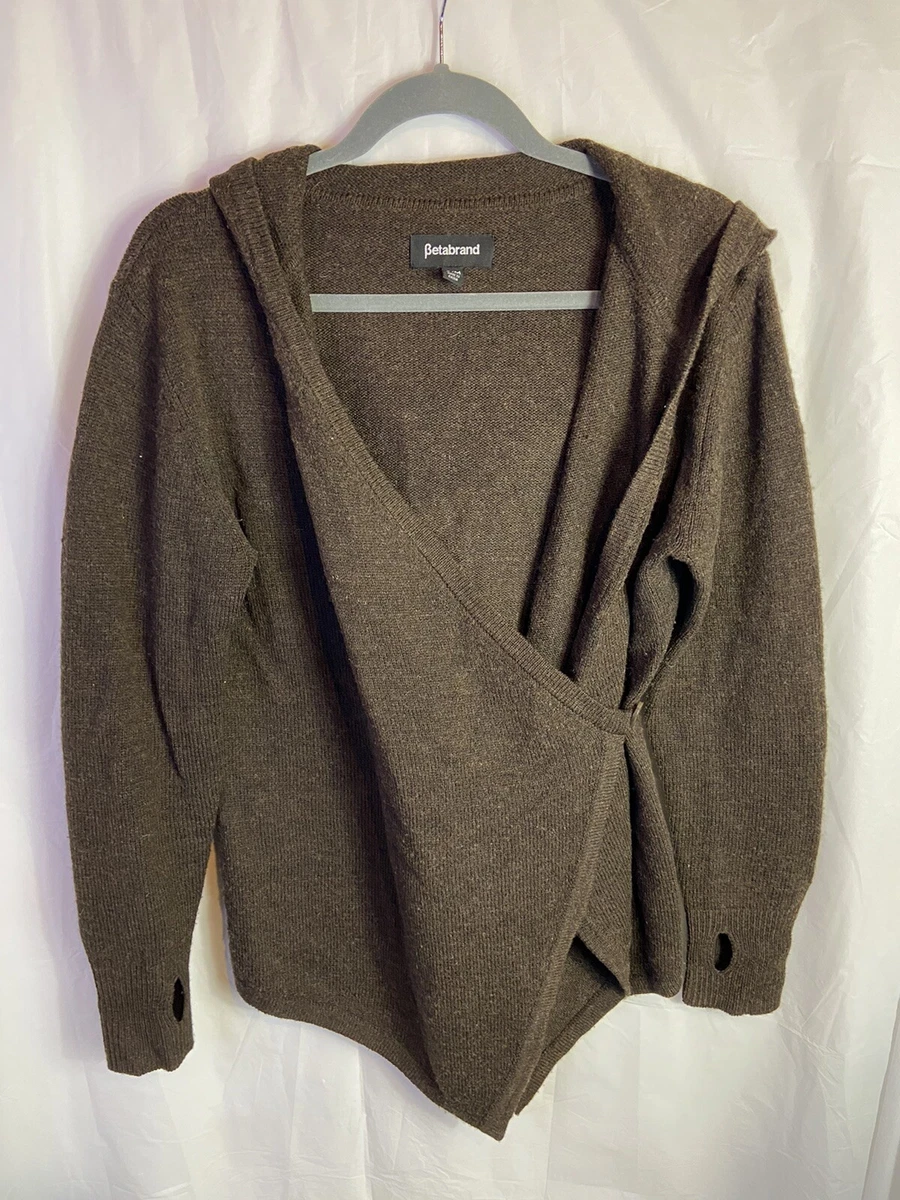 Betabrand wrap sweater clearance
