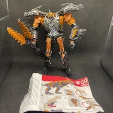 Transformers GRIMLOCK Voyager Class AOE 100% Complete Age Of Extinction Nice 402