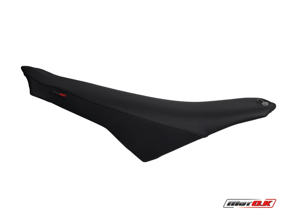 Funda de asiento antideslizante Aprilia SXV RXV 450 550 2007-2013 diseño MotoK B941 negra Foto 2 de 4