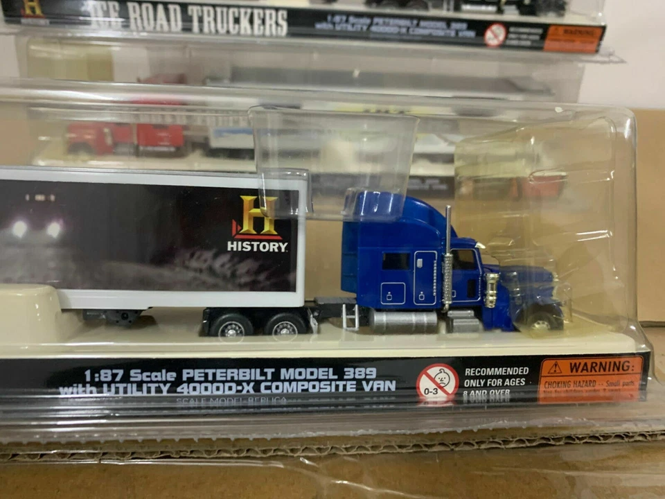 Norscot Peterbilt 389 With Utility 40000-X Composite Van Ice Road Truck 1/87 4ps - Image 2 of 4