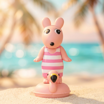 SA Summer Vacation Series Robby Flamingo Secret Rare Limited