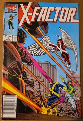 X-Factor #3 (1986) Newsstand Edition 