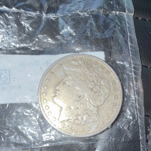 Morgan Silver Dollar 1921-S Very Fine $1 San Francisco Silver Coin