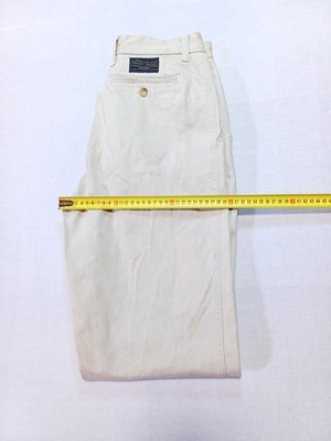 Men Levi's Trousers White Cotton 28
