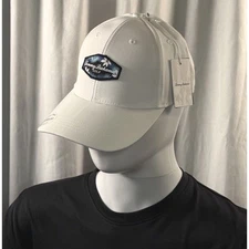 Tommy Bahama Golf White Adjustable Baseball Cap Live The Active Life  78-22