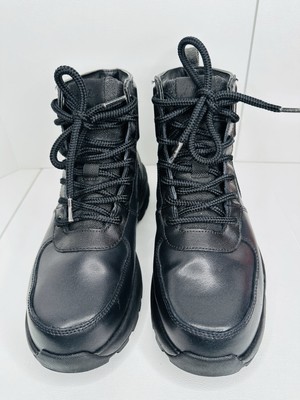 Size 9 Men's Nike Air Max Goaterra 2.0 Boots DD5016-001 Triple Black