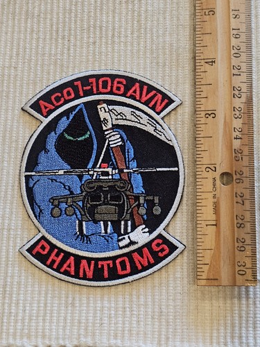 1960s 70s US Army Vietnam Cold War  106th Aviation Battalion Patch L@@K!!! - 第 1/2 張圖片