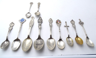 EXCEPTIONNELLE COLLECTION DE 11 CUILLERES MASONIC ARGENT MASSIF