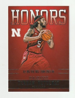 2015 Panini Nebraska Cornhuskers Honors #TP-NEB Terran Petteway RC