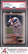 1997 LEAF #5 BILLY WAGNER ASTROS HOF POP 1 PSA 10