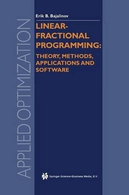 Linear-Fractional Programming Theory, Methods, Applications a... - 9781461348221