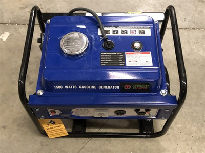 #ad Green Power GPD1500 Gasoline 3.0HP 120V Portable Generator 1500W $100.00