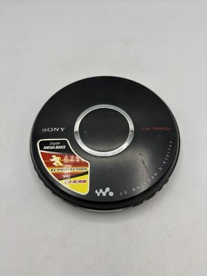 Sony Walkman D-EJ017CK Portable CD Player Black Car Ready G-PROTECTION.  WORKS.