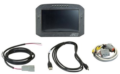 AEM For CD-7 Carbon Flush Digital Dash Display With 7-Inch Color Screen