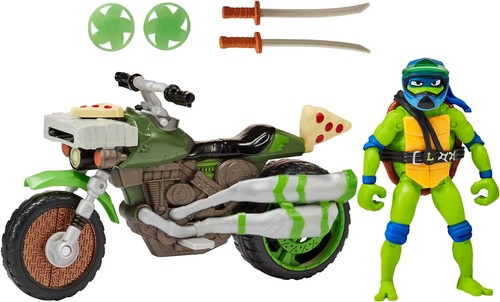 Teenage Mutant Ninja Turtles 83431CO Mutant Mayhem Ninja Kick Cycle with Exclusi - Picture 9 of 9