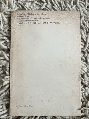 Dada Surrealism Book 1978 Vintage  70s Arts Council Dawn Ades Rare Free Post UK