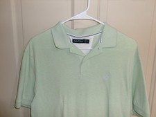 Men's Nautica Short Sleeve Polo Shirt Size M Medium