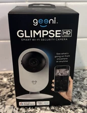 GEENI - Glimpse 1080P Wi-fi HD Smart Camera Indoor Home Security Camera - NEW!
