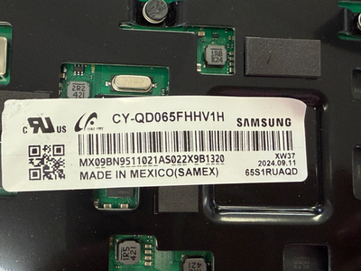 Samsung BN94-18388S Main Board for QN65LS03DAFXZA, panel # CY