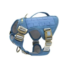 Auroth Tactical Plus Dog Vest with Pockets, Reflective Military Harness for Larg