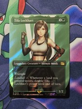 MTG Tifa Lockhart Surge Foil Borderless Final Fantasy NM/M