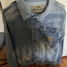 2004 Nickelodeon Kid's Choice Awards Jean Jacket Button Up Denim Small