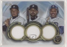 2019 Topps Triple Threads Relic Combos 8/36 Miguel Cabrera Cecil Fielder 5w7