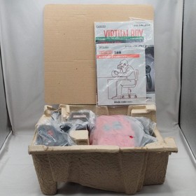 VIRTUAL BOY Nintendo 3D Display Game System Boxed W/ AC Adapter + AC adapter tap