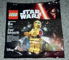 Lego Star Wars: Red Arm C-3PO Minifigure Polybag (5002948) - New Sealed