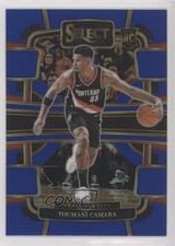 2023-24 Panini Select Concourse Blue Prizm Toumani Camara #81 15ej