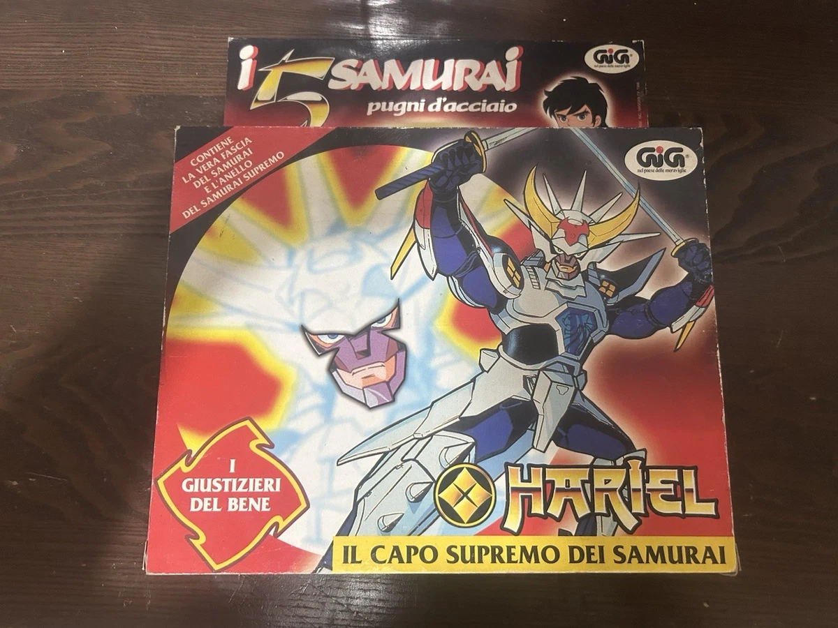 GIG Takara Cinco Samurai Troopers HARIEL El Jefe Supremo de los Samuráis Excelente