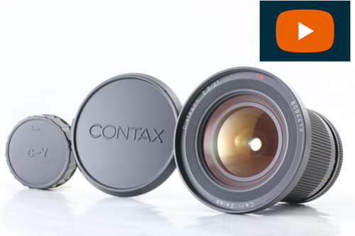 【Exc+5】Contax Carl Zeiss Distagon T* 21mm F2.8 MMJ MF Lens C/Y Mount from JAPAN - Afbeelding 1 van 10