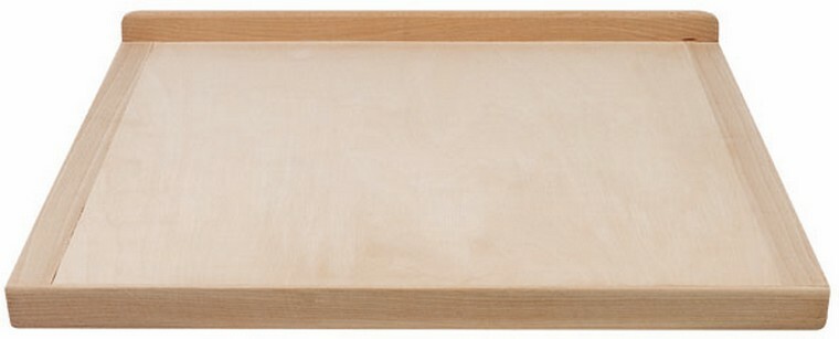 BACKBRETT Holz Teigbrett Nudelbrett Arbeitsplatte Schneidebrett 74,5 x 49 cm