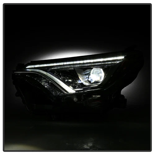 FITs 2016 2017 2018 Toyota Rav4 Headlights Halogen Headlamps Left&Right Pair DOT - Picture 4 of 18