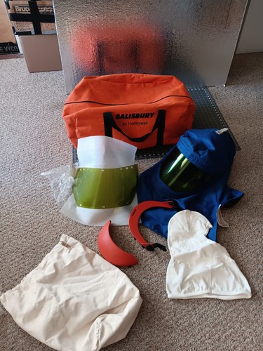 Electric Arc Flash Hood Salisbury Honeywell Lineman Protective Gear - 第 4/17 張圖片