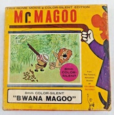VINTAGE MR. MAGOO- BWANA MAGOO 8MM COLUMBIA PICTURES HOME MOVIE