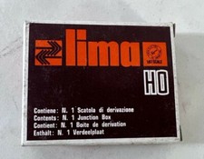 LIMA 3066 scatola derivazione scala H0 ricambi spare part rossa ORIGINAL trenini