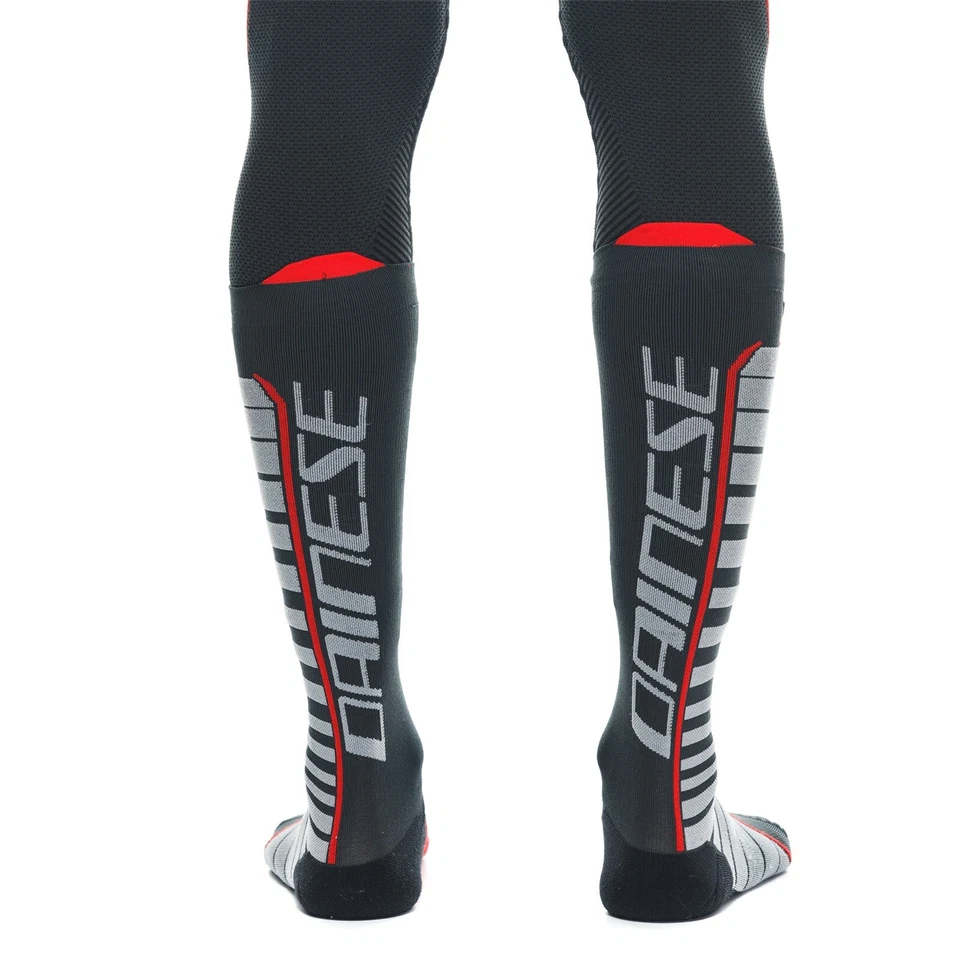 Dainese Thermo Long Socks Black/Red 45-47 Funktions-Socken Winter warm - Bild 3 von 4