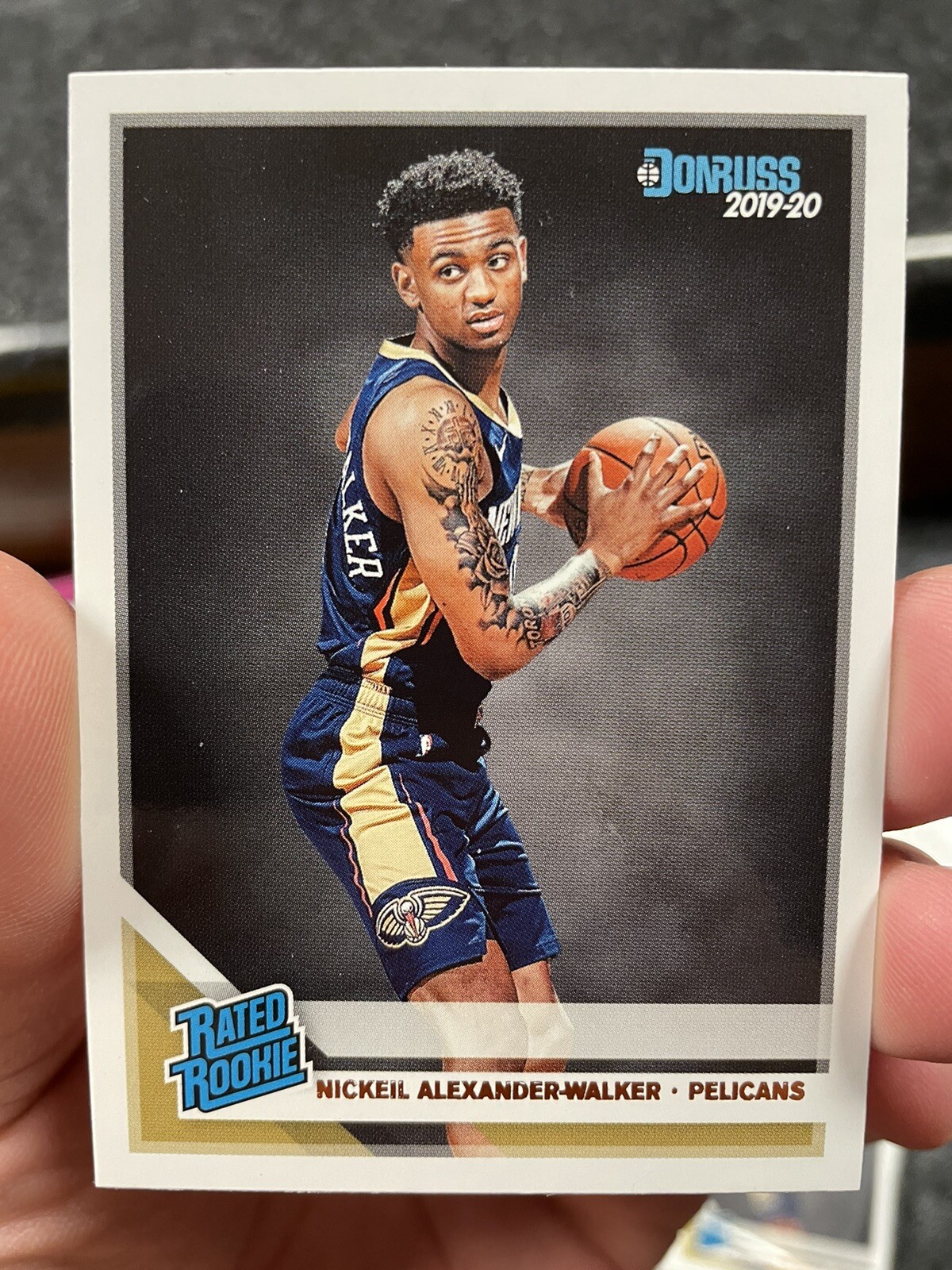 2019-20 Panini Donruss Rated Rookie Nickeil Alexander-Walker #216 Pelicans QTY!
