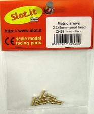 Slot It SICH51 Set of Screws for New Slot It Motor Pod 10 pcs 1/32 Slot Car Part