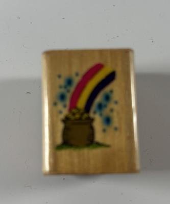 Pot of Gold Rubber Stamp from Noteworthy