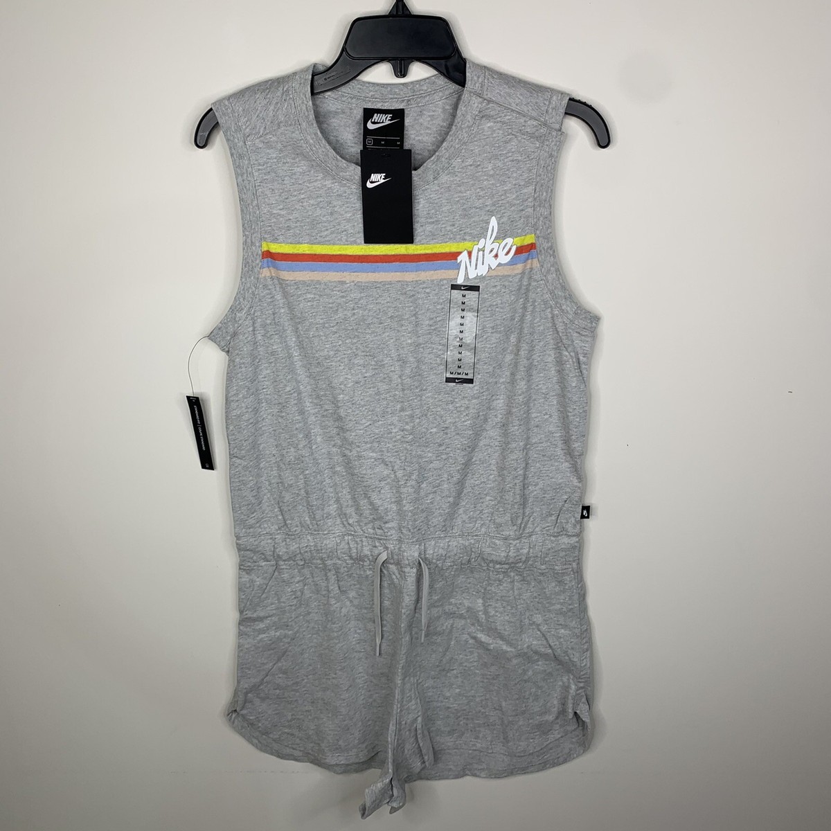 Grey Nike Romper Women Nike Gym Vintage Romper Discount