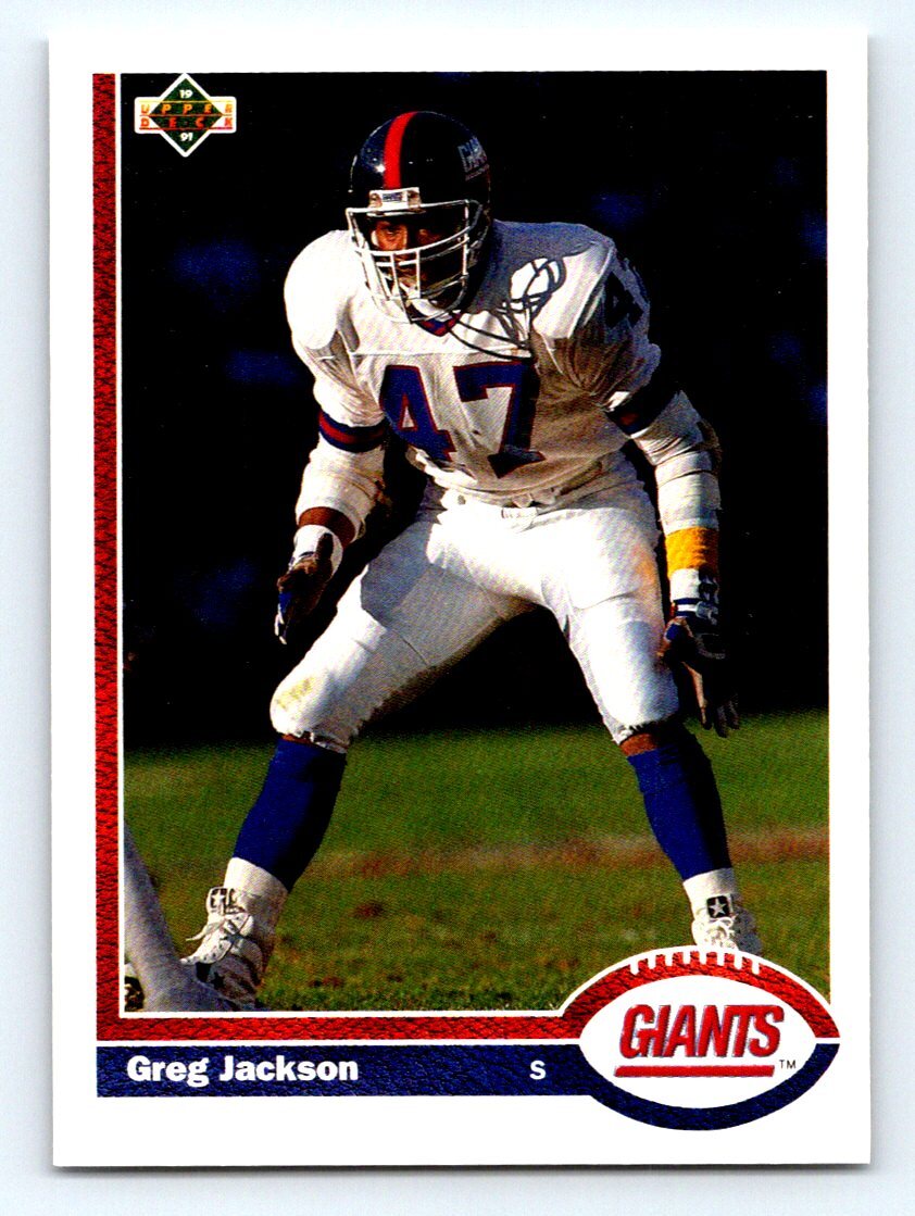 1991 Upper Deck #416b Greg Jackson