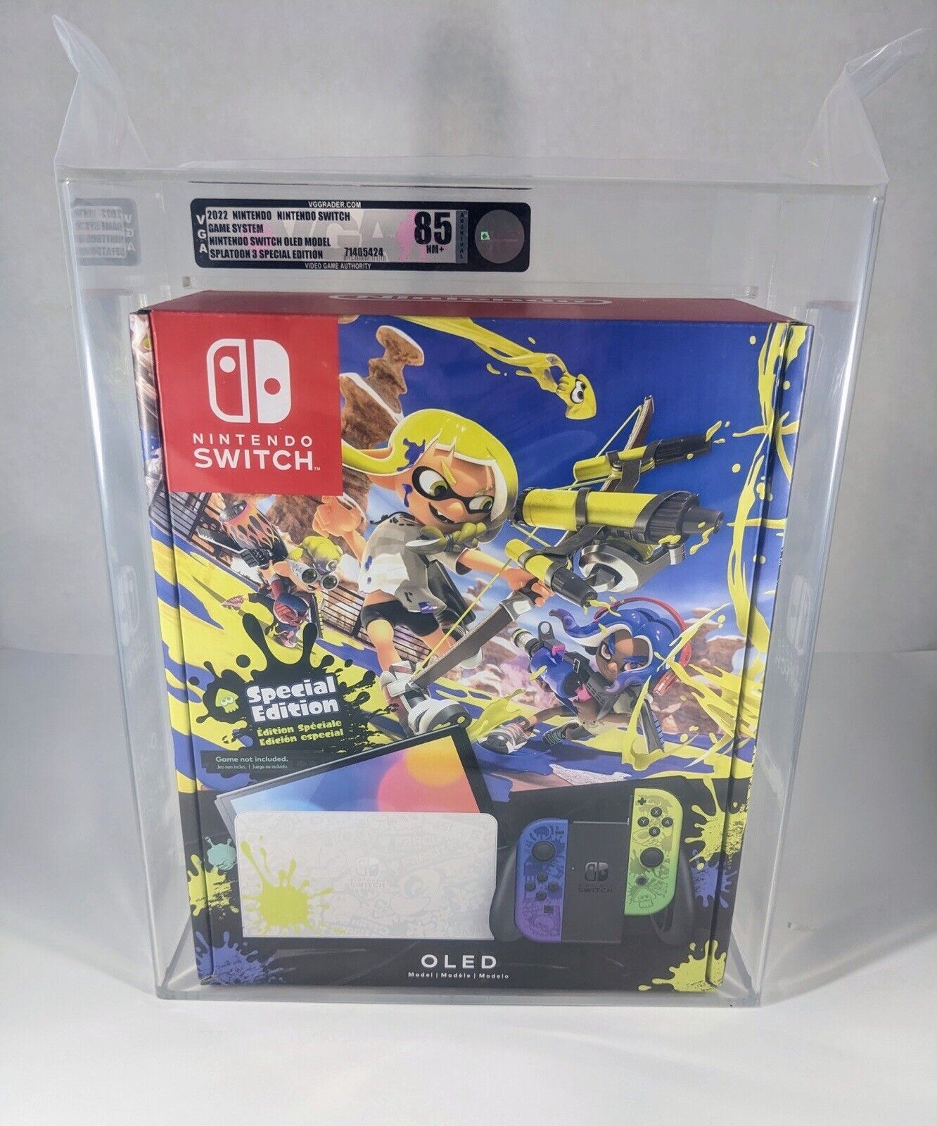 Nintendo Switch OLED Model Splatoon 3 Edition Console BRAND NEW In Stock  45496597337