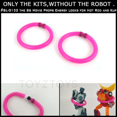Shockwave Lab Sl-132 86 Movie Props Energy Locks For Hot Rod And Kup - 2pcs