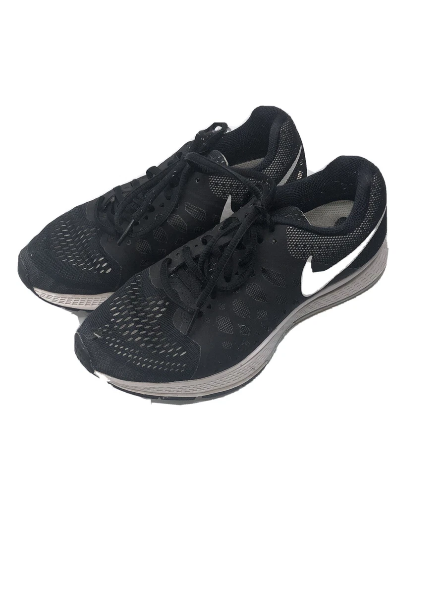 Nike Zoom Pegasus 31 Youth Size 5 Black White Athletic Training Running Shoes