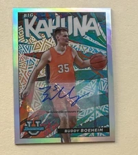 2021-22 Bowman University Chrome The Big Kahuna Auto Buddy Boeheim /150 #X1964